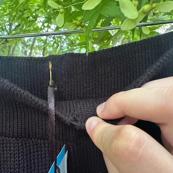 Tach Clothing Lila Pant Knit Floral Cut Outs - Picture 9 of 15